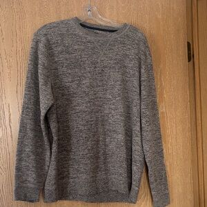 Classic Gray Crewneck Sweater for Men